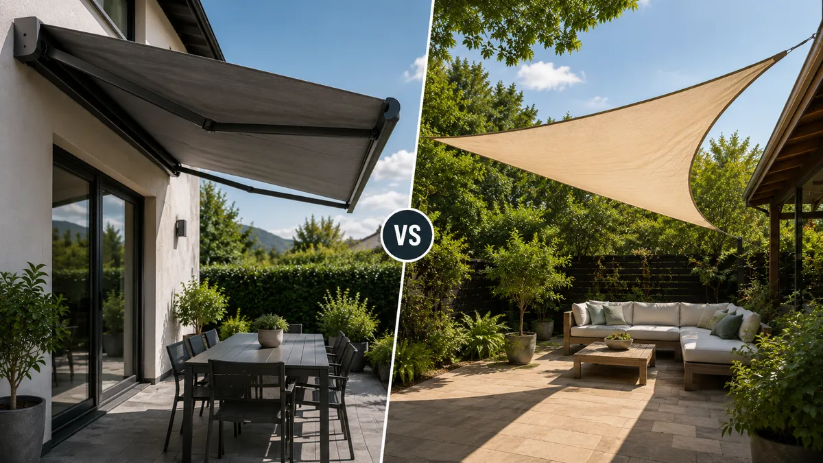 Shade Sail vs Awning: Which Patio Shade Is Better? guide image